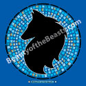 Belgian Sheepdog Mosaic