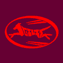 Agility Jumping Dog Logo