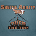 Sheltie Agility--Over the Top